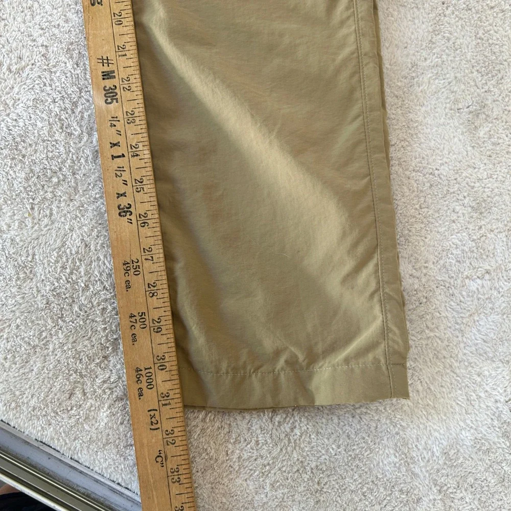 Simms Superlight Fishing Pants Mens 34 Tan Khaki Nylon Outdoor Hiking Trousers